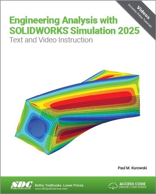 9781630577025 Engineering Analysis with SOLIDWORKS Simula..., Boeken, Informatica en Computer, Nieuw, Verzenden