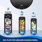 KESSER® Sensor Prullenbak - Afvalbak - Vuilnisbak - 56L - Zw, Verzenden, Nieuw