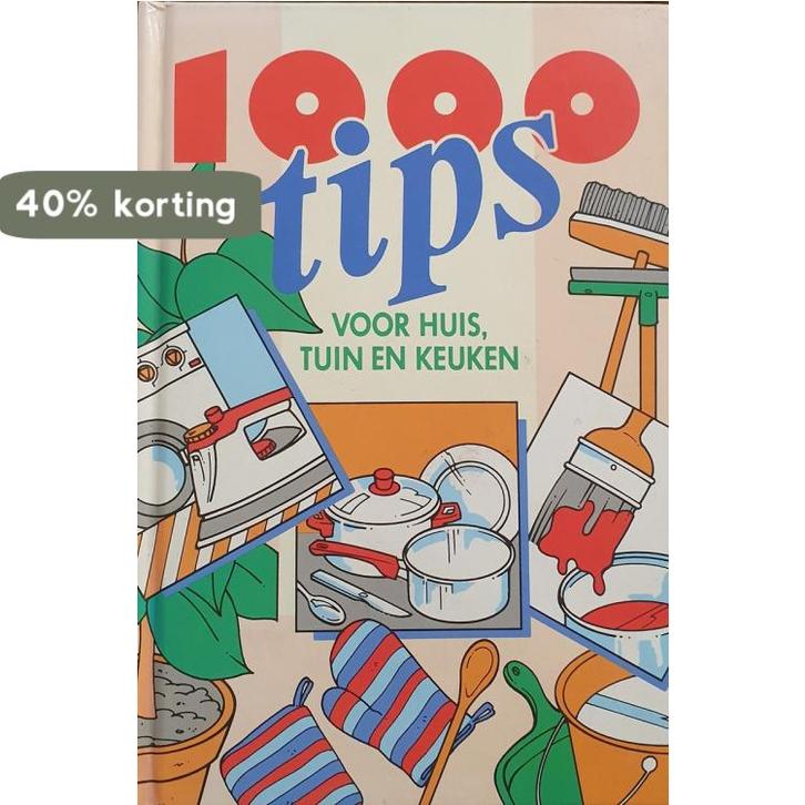 1000 TIPS V.HUIS,TUIN,KEUK 9789024352081 VUGT VAN, Boeken, Hobby en Vrije tijd, Zo goed als nieuw, Verzenden