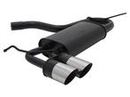 Uitlaat Audi A3 8P Vw Golf 5 Golf 6 Scirocco 2x76mm MS, Verzenden, Nieuw