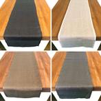 Tafelloper Linopur - div.kleuren / afmetingen - 100% linnen, Huis en Inrichting, Ophalen of Verzenden, Nieuw, Rechthoek, Binnen