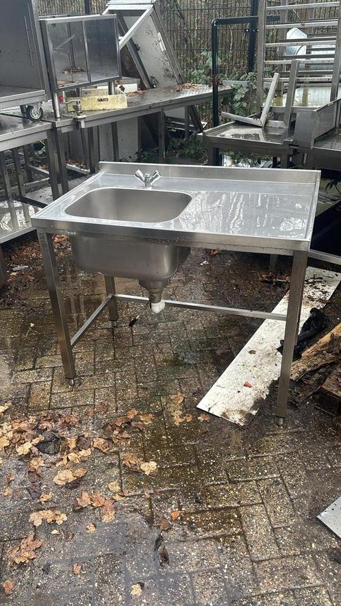 Aanvoertafel rechts 110x70x90 bxdxh, Zakelijke goederen, Horeca | Keukenapparatuur, Ophalen of Verzenden