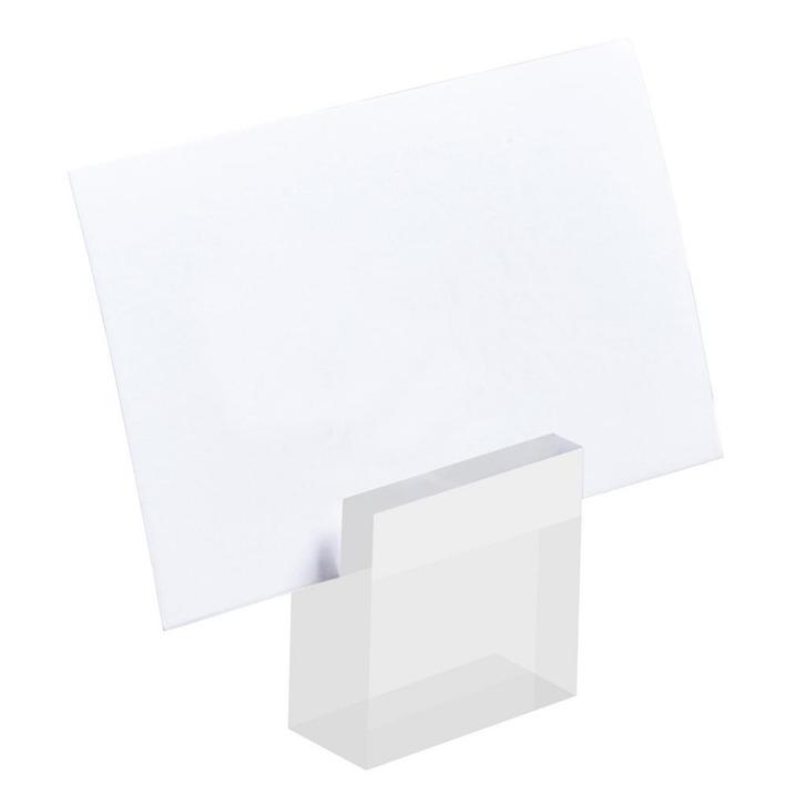 Naamkaart Houder 1,5cm 3st, Hobby en Vrije tijd, Feestartikelen, Nieuw, Verzenden