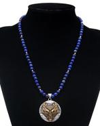Lapis lazuli - Viking-halsketting van de Wolf Bewaker:, Antiek en Kunst