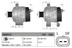 Dynamo / Alternator CITROËN C4 I, (1.6 16V,1.4 16V,1.6..., Auto-onderdelen, Motor en Toebehoren, Ophalen of Verzenden, Nieuw