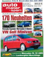 2001 AUTO MOTOR UND SPORT 26 DUITS, Nieuw, Author