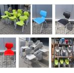 Vanerum Stelter kunststof kantinestoel / schoolstoel - diver, Huis en Inrichting, Stoelen, Ophalen of Verzenden, Nieuw