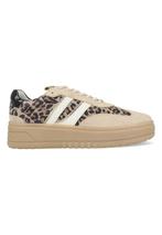 PS Poelman Anemone LPANEMONE-29POE7 Beige / Bruin / Zwart-38, Kleding | Dames, Schoenen, Verzenden, Nieuw, Beige