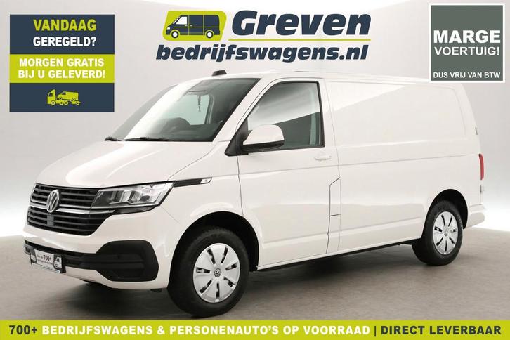 Volkswagen Transporter 2.0 TDI L1H1, Auto's, Bestelauto's, Onderhoudsboekje, Lease, Automaat, Wit, Volkswagen, Financial lease