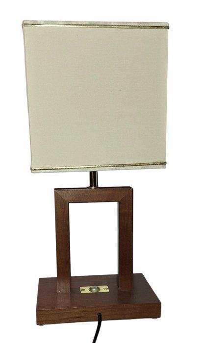 GHB St.Moritz - Tafellamp - AA069 - Kersenhout - Lampenkap, Antiek en Kunst, Curiosa en Brocante