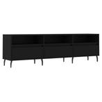Zwart Tv-meubel 150cm - Retourdeal - Strak Design!, Huis en Inrichting, Kasten | Televisiemeubels, 150 tot 200 cm, Nieuw, Ophalen of Verzenden