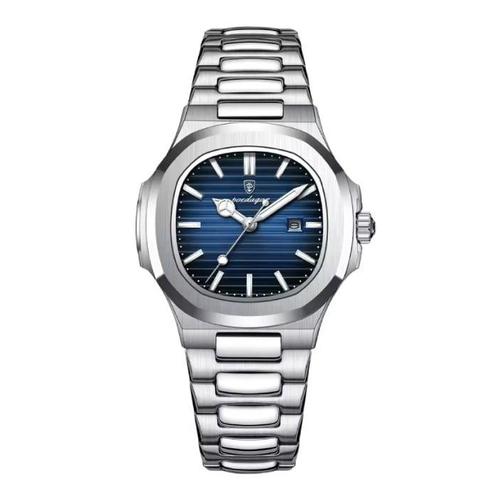 Luxe Vierkant Kwarts Horloge - 3 ATM Waterdicht Lichtgevend, Sieraden, Tassen en Uiterlijk, Smartwatches, Nieuw, Verzenden