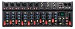 CSR-63 Rack-mountable Mixer 9 Channel With DSP+BT 6 Mono + 3, Muziek en Instrumenten, Verzenden, Nieuw, Overige merken