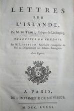 Uno de Troil - Lettres sur l’Islande - 1781