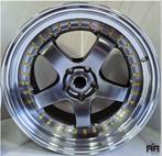 19 inch 5x114.3 JF Luxury JS1091 Gun Metal Breedset, Ophalen of Verzenden, Nieuw, 19 inch