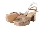 VIA VAI Sandalen in maat 42 Bruin | 10% extra korting, Kleding | Dames, Schoenen, Bruin, Verzenden, Sandalen of Muiltjes, Zo goed als nieuw