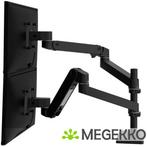 Ergotron LX Pro 27  Series 45-690-292 Dual Monitorarm Zwart, Computers en Software, Monitoren, Verzenden, Nieuw, Ergotron