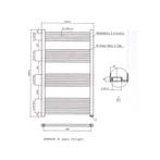 Designradiator Boss & Wessing Vertico Multirail 100x60 cm, Ophalen of Verzenden, Nieuw