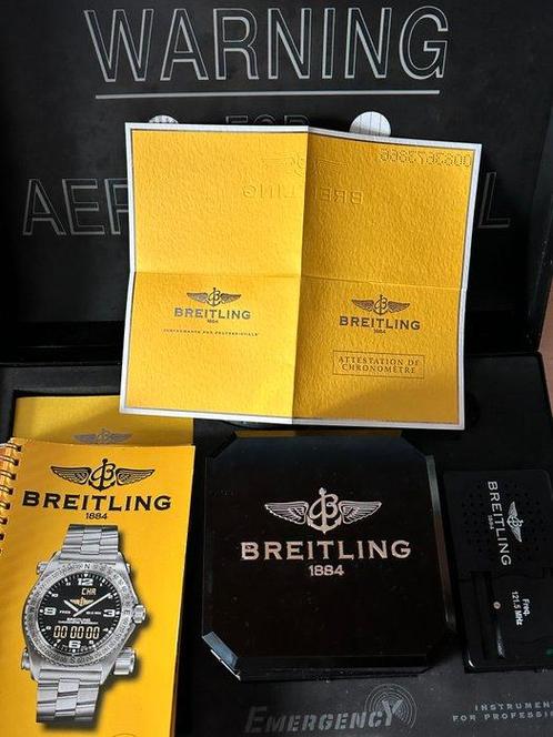 Breitling - Emergency - E56121 - Heren - 1990-1999, Sieraden, Tassen en Uiterlijk, Horloges | Heren