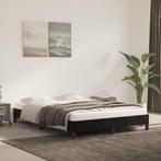 Bedframe Zwart Fluweel 140x200 - Retourdeal, Luxe & Betaa..., Huis en Inrichting, Slaapkamer | Bedden, Zwart, 200 cm, Stof, Nieuw
