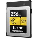 Lexar CFexpress Pro Type B Gold Series 256GB - 1750MB/s, Audio, Tv en Foto, Fotografie | Geheugenkaarten, Nieuw, Overige merken