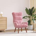 vidaXL Ligbed Roze Velvet, Verzenden, Nieuw