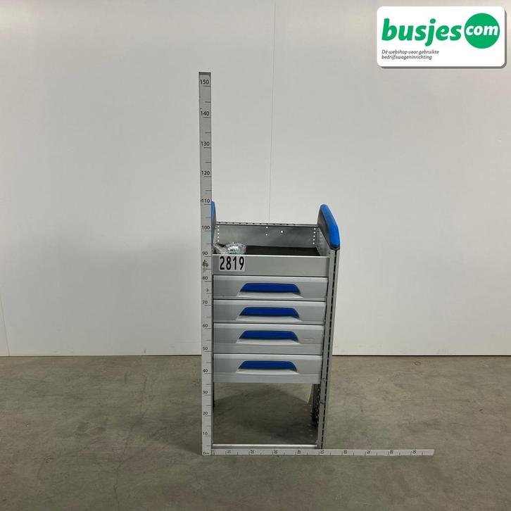 Sortimo alu bedrijfswagen inrichting 525x380x1040mm (2819), Auto diversen, Overige Auto diversen, Ophalen of Verzenden