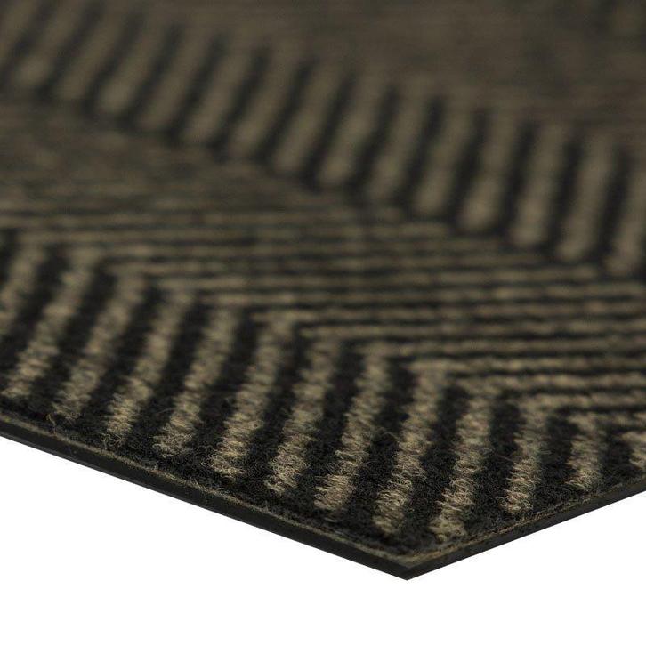 SALE!! - Tapijttegel Zig Zag Naaldvilt Bruin, Huis en Inrichting, Stoffering | Vloerbedekking, Nieuw, Ophalen of Verzenden