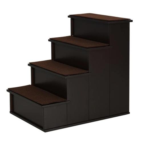TRUUSK Huisdiertrap Hondentrap 4 Treden Kattentrap Instaphul, Dieren en Toebehoren, Katten-accessoires, Nieuw, Verzenden