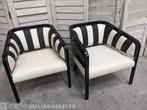 2x Martini Chair, Black &amp; White Furniture, Zwart/wit, Antiek en Kunst, Antiek | Meubels | Stoelen en Banken