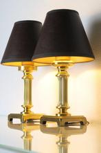 Herda - Tafellamp - Messing - Twee tafellampen