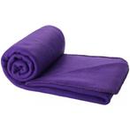 Fleece deken paars 150 x 120 cm - Plaids en fleece dekens, Huis en Inrichting, Woonaccessoires | Plaids en Woondekens, Ophalen of Verzenden