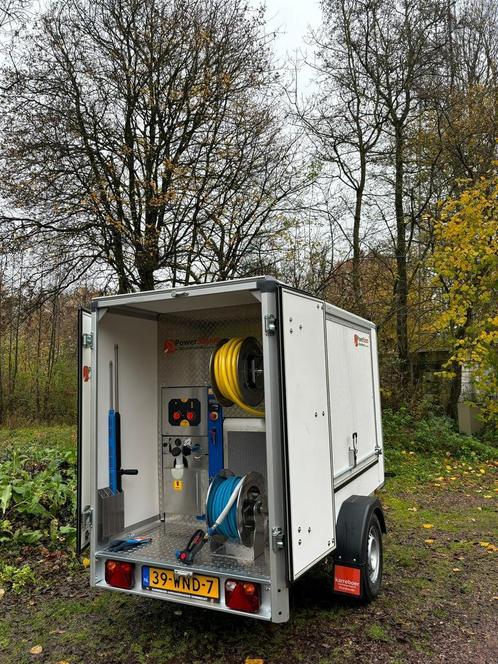 Te koop: Hogedruktailer PS-12 PowerStream 350bar-16liter, Tuin en Terras, Hogedrukreinigers, Nieuw