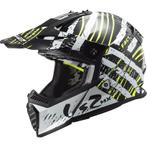 LS2 MX437 Fast Evo Verve Zwart Wit Crosshelm, XXL, Nieuw met kaartje, Overige merken, Offroadhelm