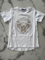Jongens t-shirt Wit met leeuwen logo, Verzenden, Nieuw, Overige maten