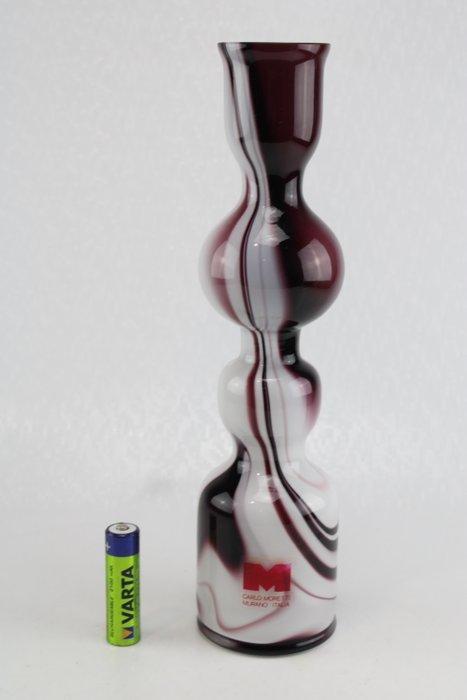 Murano - Carlo Moretti - Vaas - Glas, Antiek en Kunst, Antiek | Glas en Kristal
