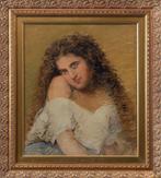 Arturo Rietti (1863-1943) - Ritratto di ragazza