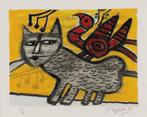 Corneille (1922-2010) - Chat, Antiek en Kunst