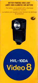 Sony HVL10DA Video Flash voor Handycam Video 8 Cameras (Ni, Verzenden, Nieuw