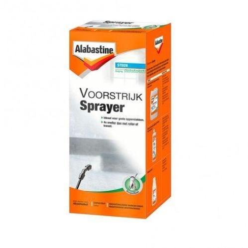 Alabastine voorstrijk sprayer, Doe-het-zelf en Verbouw, Verf, Beits en Lak, Verf, Overige kleuren, Nieuw, Ophalen of Verzenden