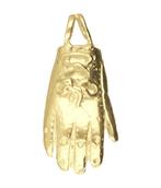 Gouden Kaatshandschoen kettinghanger, Verzenden, Nieuw