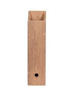 Teak lierhendel houder - groot - 34 x 8,5 x 7 cm, Watersport en Boten, Ophalen of Verzenden, Nieuw