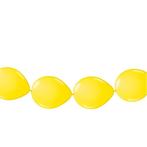 Ballonnen verjaardag feest slinger geel 3 meter - Ballonnen, Nieuw, Ophalen of Verzenden
