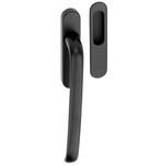 Hef/schuifdeurbeslag Elegant mat zwart, Verzenden, Nieuw