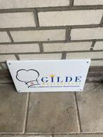 GILDE Restaurants - GILDE Restaurants - Emaille bord -, Antiek en Kunst