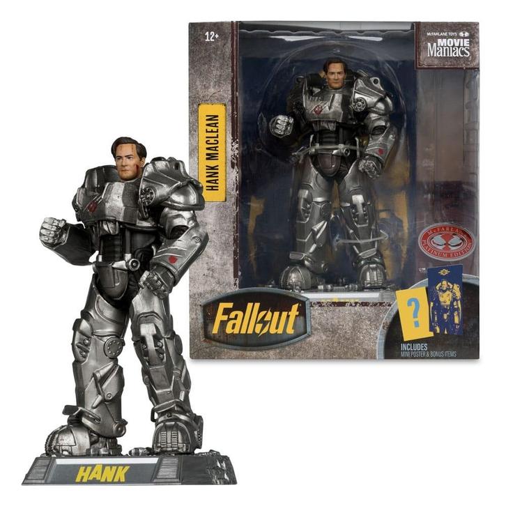 Fallout Movie Maniacs Action Figure Hank Maclean (Season..., Verzamelen, Film en Tv, Nieuw, Ophalen of Verzenden