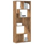 vidaXL Boekenkast 67x24x161 cm bewerkt hout artisanaal, Verzenden, Nieuw, Overige houtsoorten