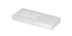 Wastafel INK Unlimited 1000x450x110 mm Glans wit 0202175, Ophalen of Verzenden, Nieuw, Overige typen