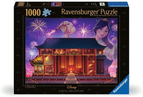 Disney Castles - Mulan Puzzel (1000 stukjes) | Ravensburger, Hobby en Vrije tijd, Denksport en Puzzels, Nieuw, Verzenden