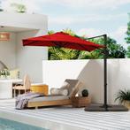 Tweedekans | Coast Zweefparasol - Rechthoekig - 250 x 250 cm, Ophalen of Verzenden, Zo goed als nieuw